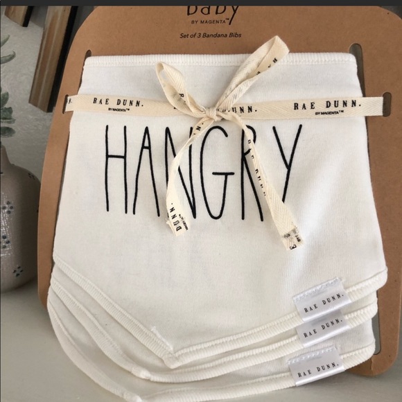 rae dunn baby bibs